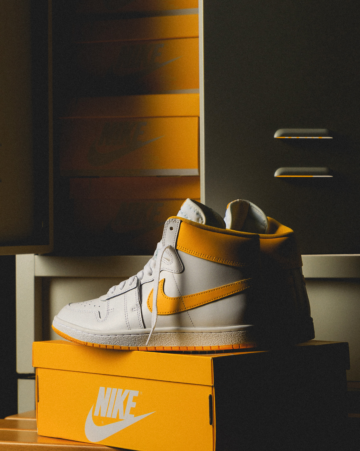Nike Air Ship SP University Gold available now