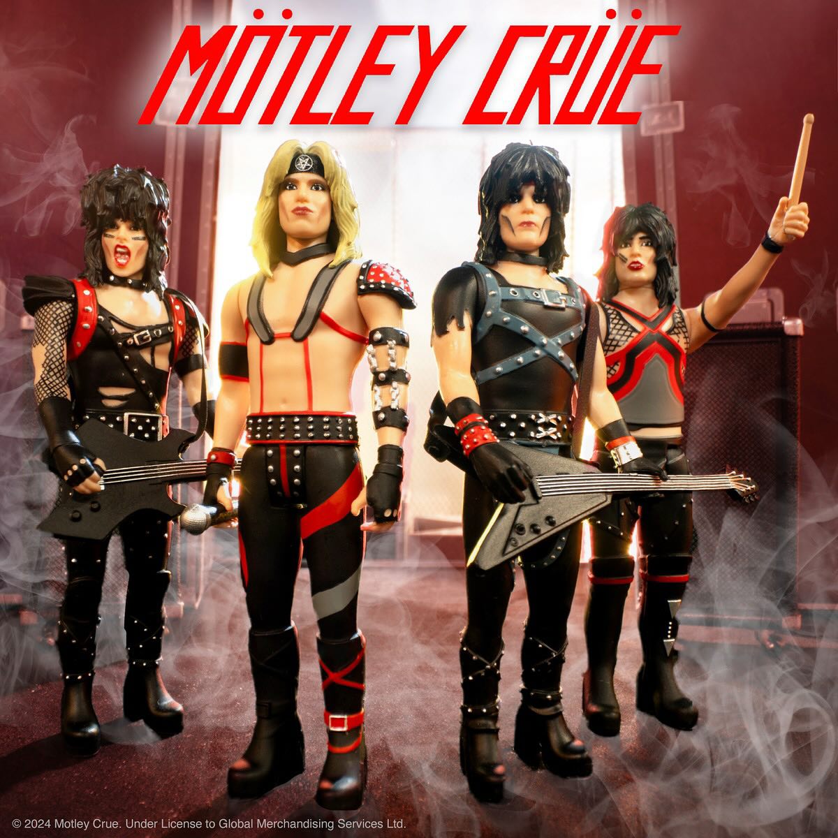 Motley Crue Super7 reaction figures announced