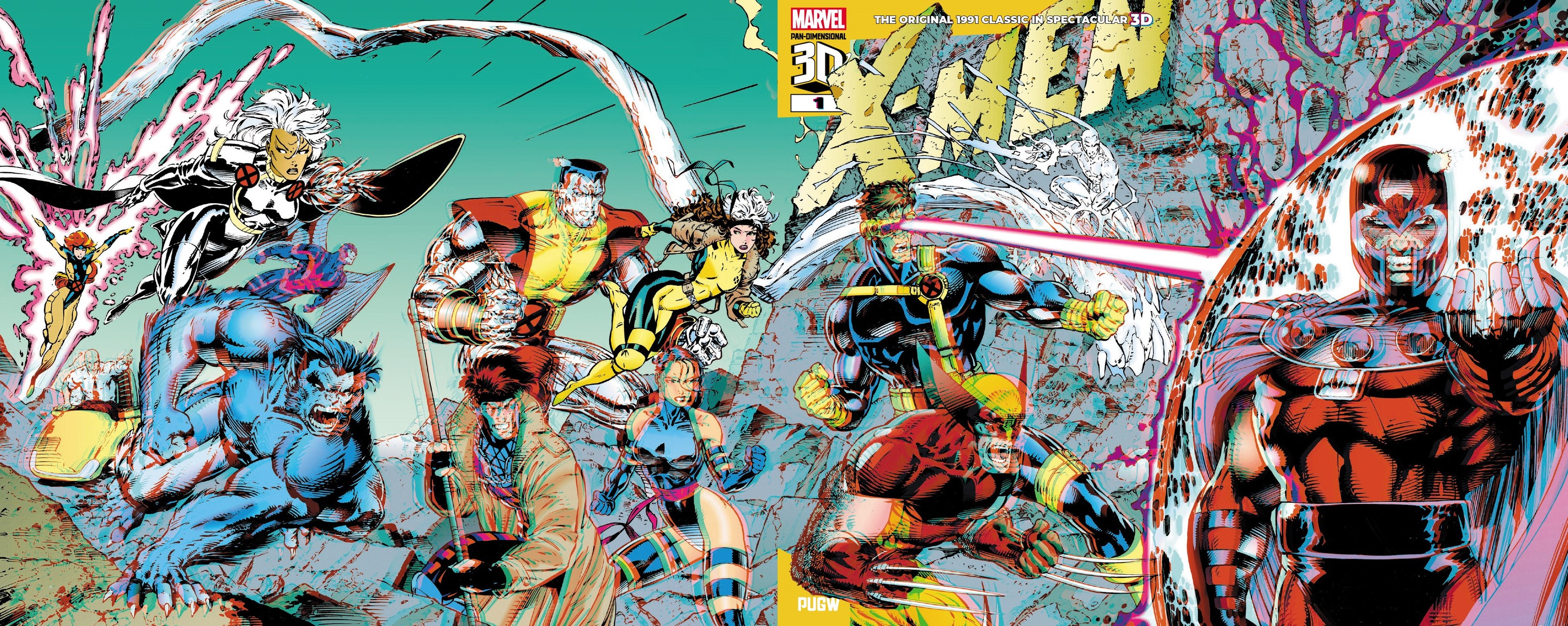 Is there a newsstand version of Jim Lee X-Men #1 gatefold cover?