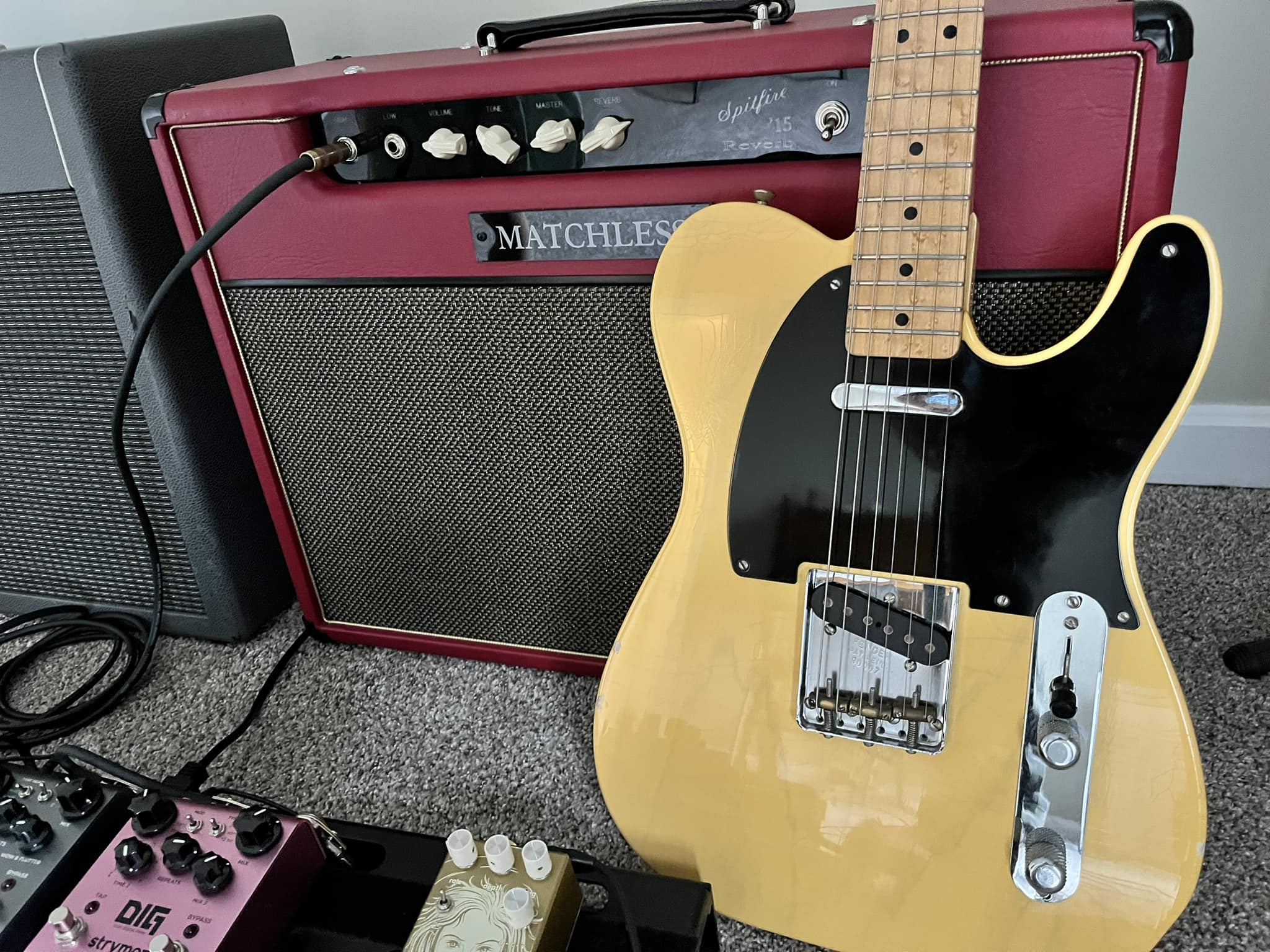 Owner's 21'-22' Fender Custom Shop 59 Telecaster with Curtis Novak
