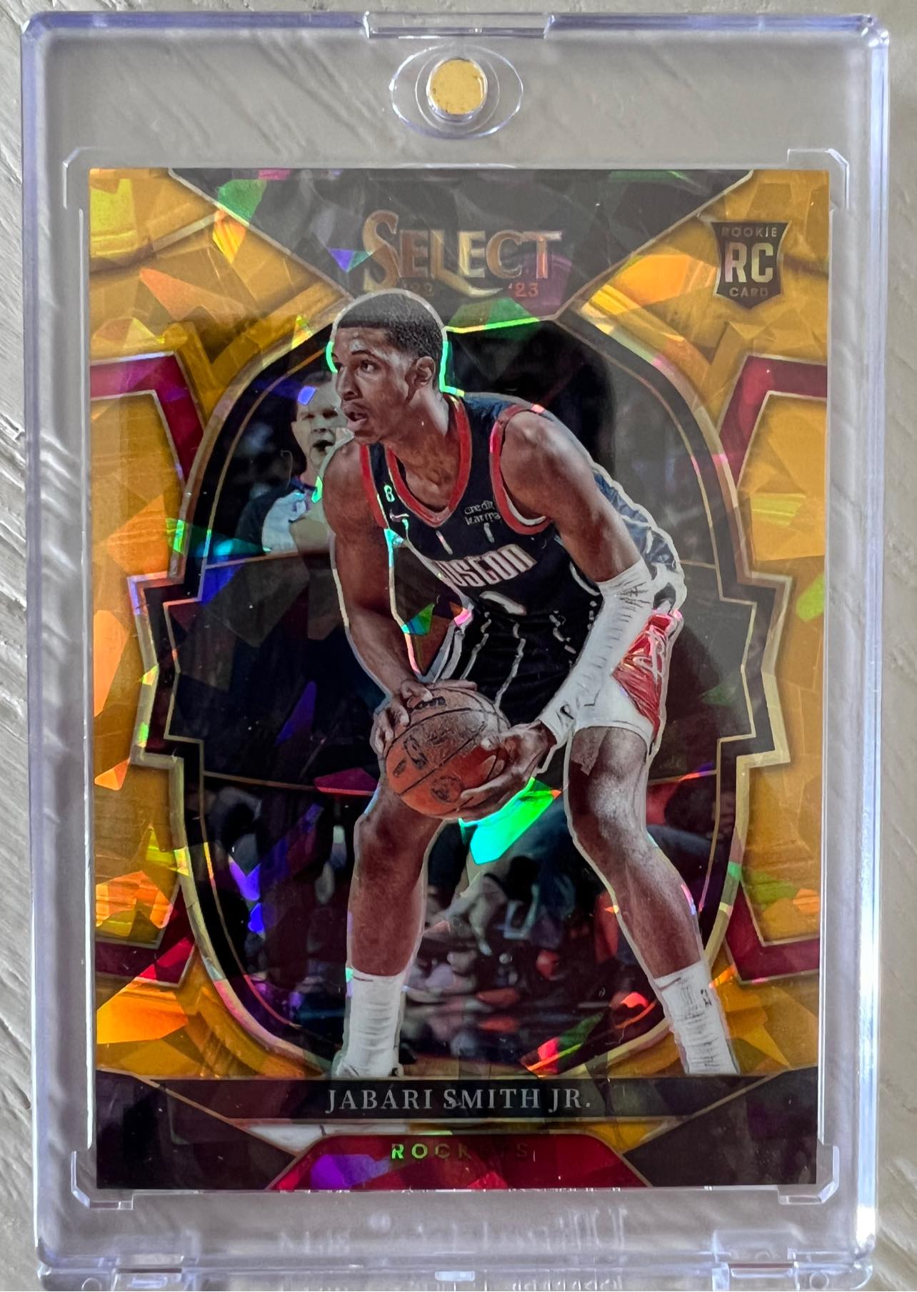 Awesome Panini Prizm basketball card has Jabari Smith Jr. rookie 