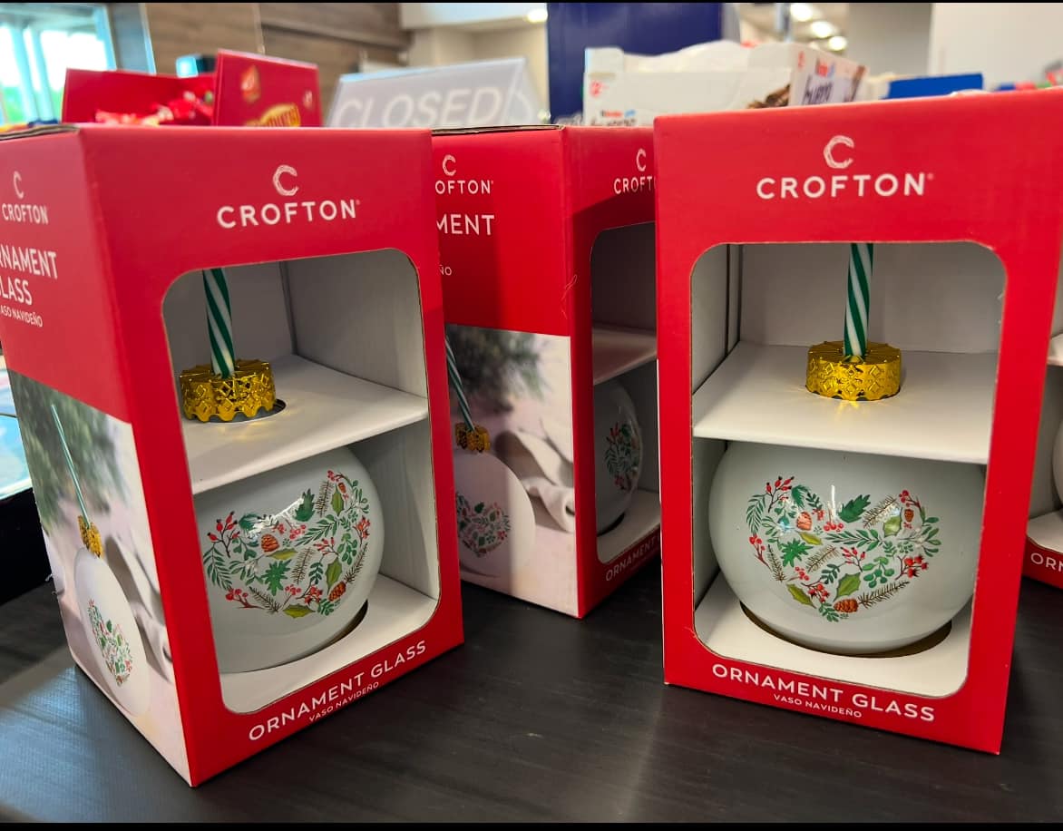 Aldi end cap set perfect for holiday parties