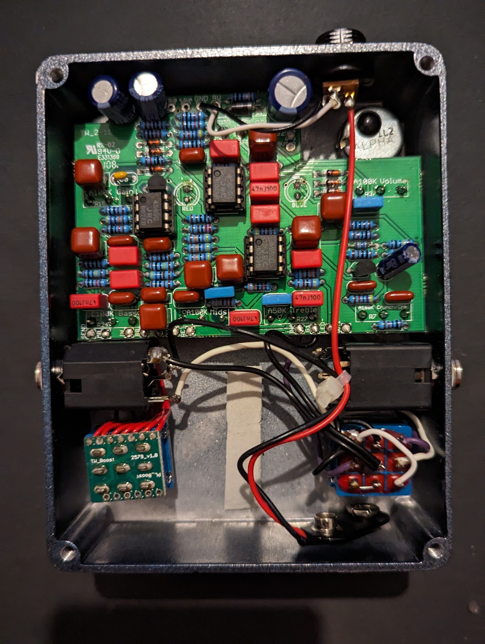 What are the experiences with the Wampler Triple Wreck pedal?