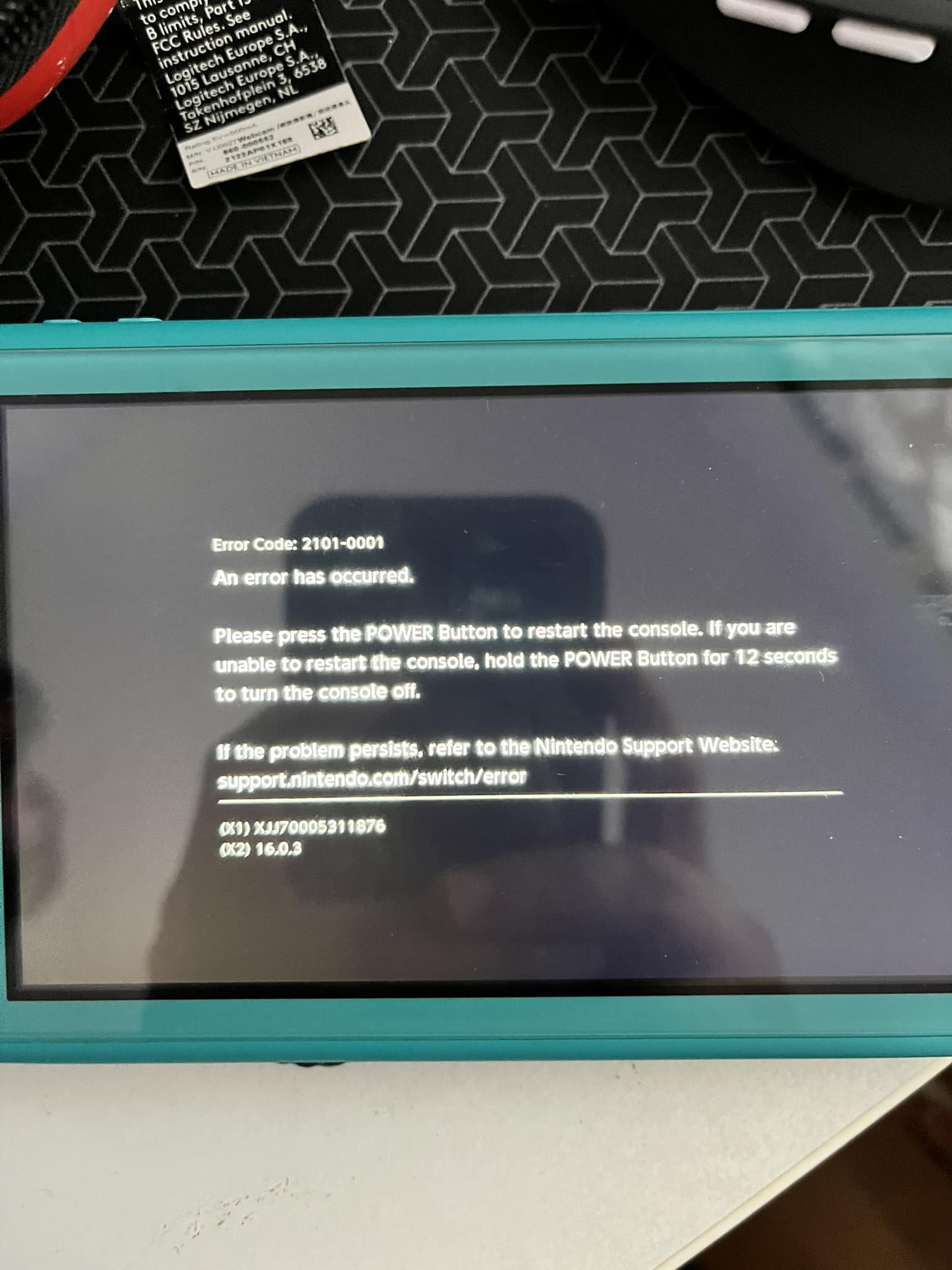 How to fix user addition error on new Nintendo Switch