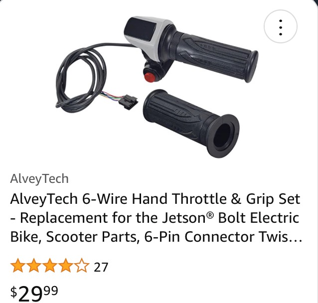 Ebike Thumb Throttle Wuxing 108X Hand Accelerator Accessories for Electric Bicycle