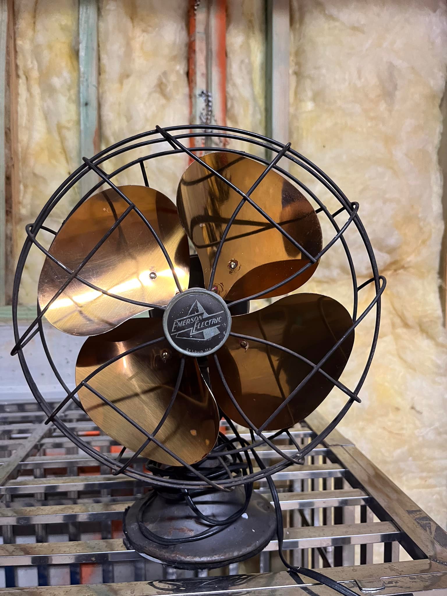 What does the J stand for on an Emerson 6250-F fan tag and what is