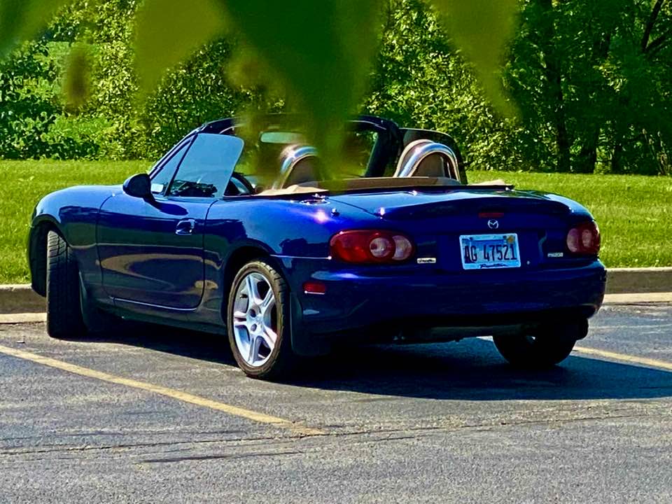 Baby Blue. #MazdaFitment #Mazda #MazdaMiata #Miata #MX5 #Roadster #JDM