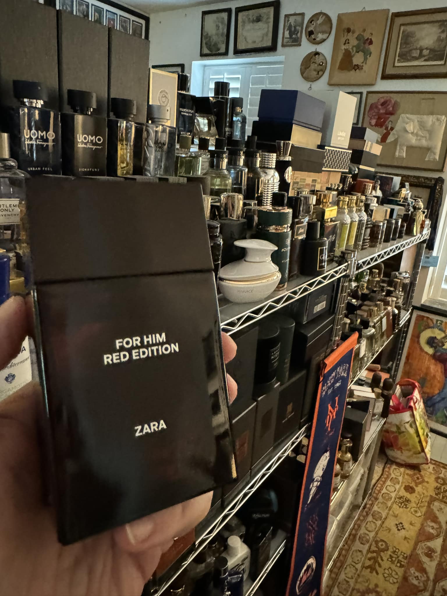 Shikhar's favourite Red ZX perfume for a refreshing fragrance