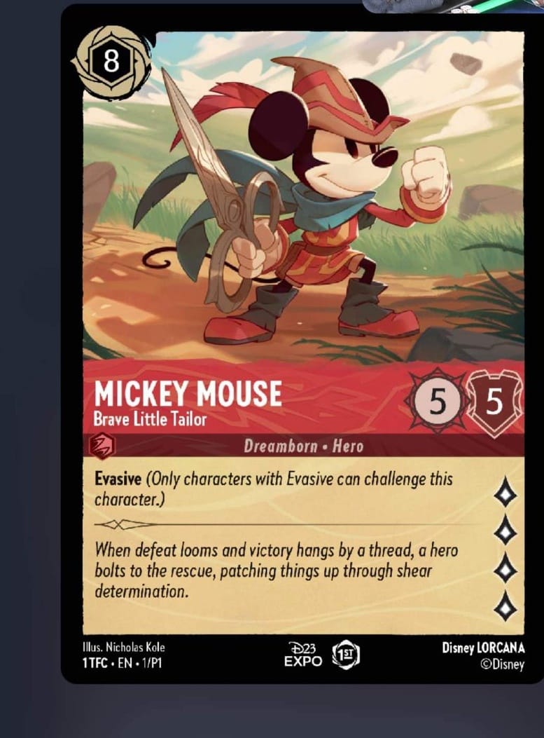 Considering buying a PSA 10 D23 Mickey for Disney Lorcana TCG