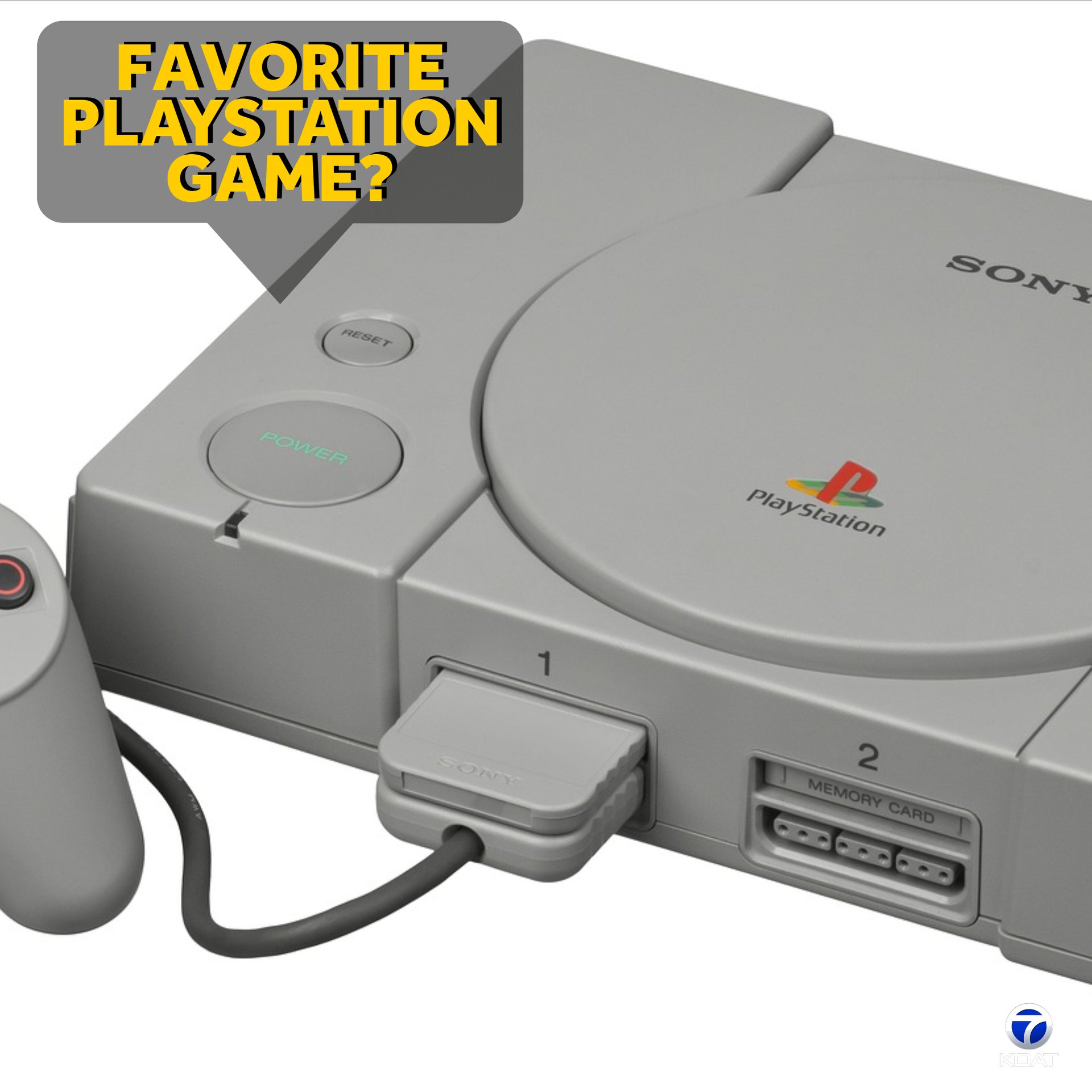 A recreation of the original PlayStation, pre-loaded with 20 of
