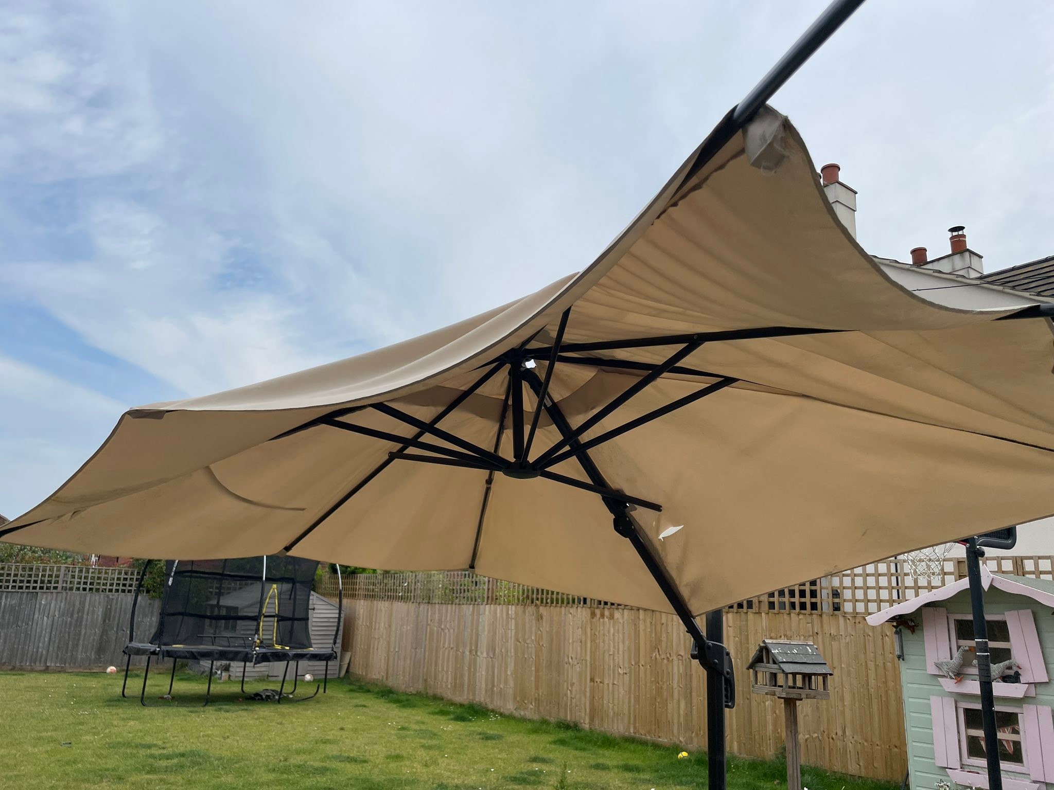 ikea patio umbrella canopy replacement for 3m Karlso / Kuggo Round Parasol/Umbrella It’s easy to open and close the umbrella by pulling the handle up or down Replacement Canopy for Ikea Hogon