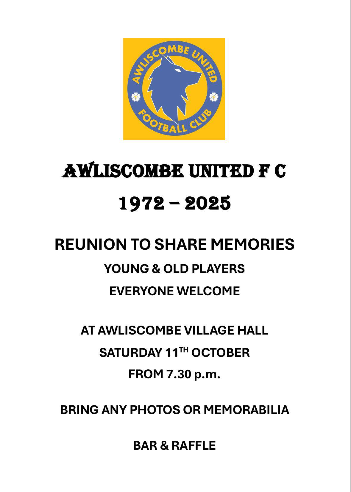 Awliscombe United Football Club | Facebook