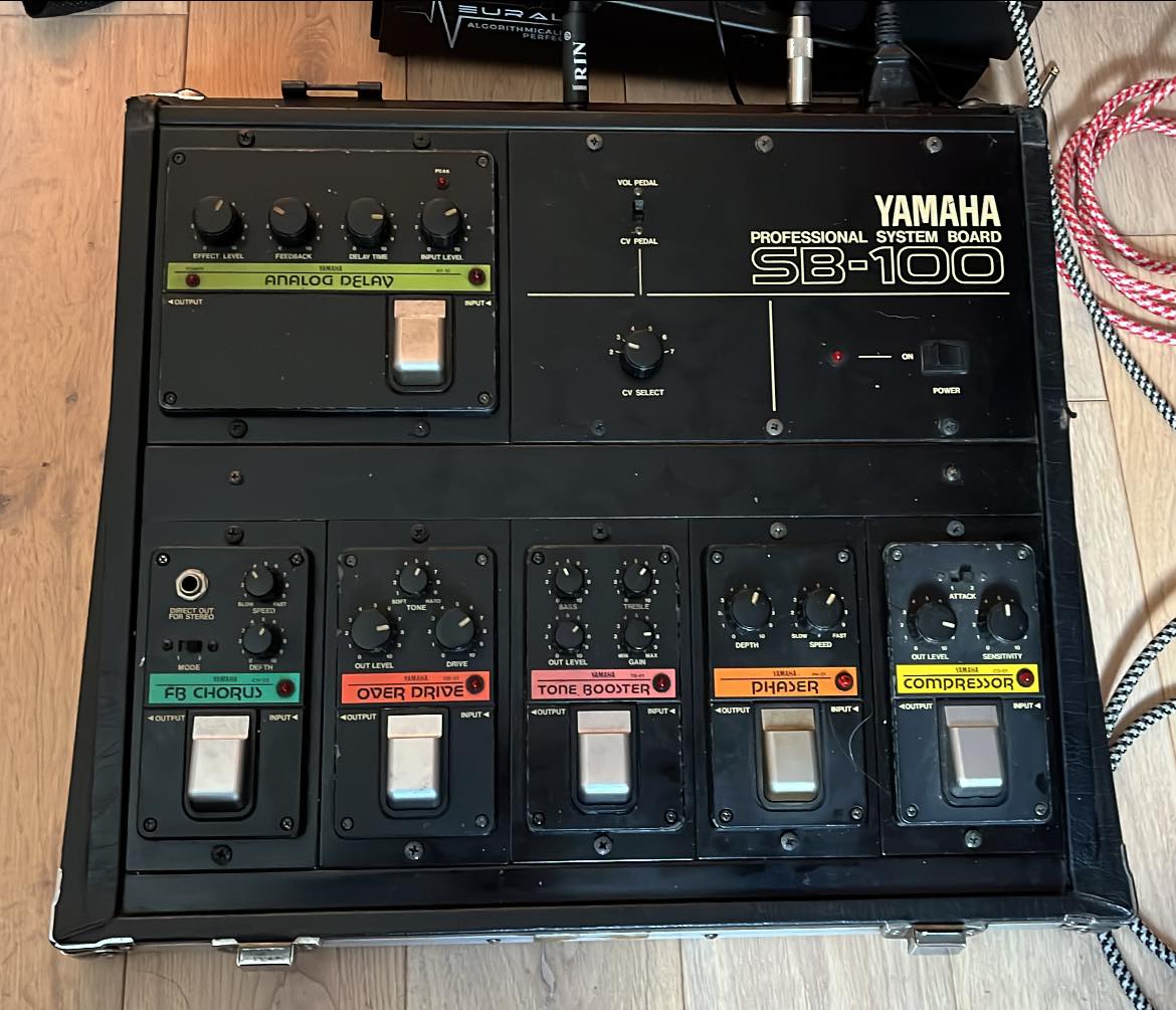 Yamaha SB-200 System Board - Early 80s pedal board 😍 Available