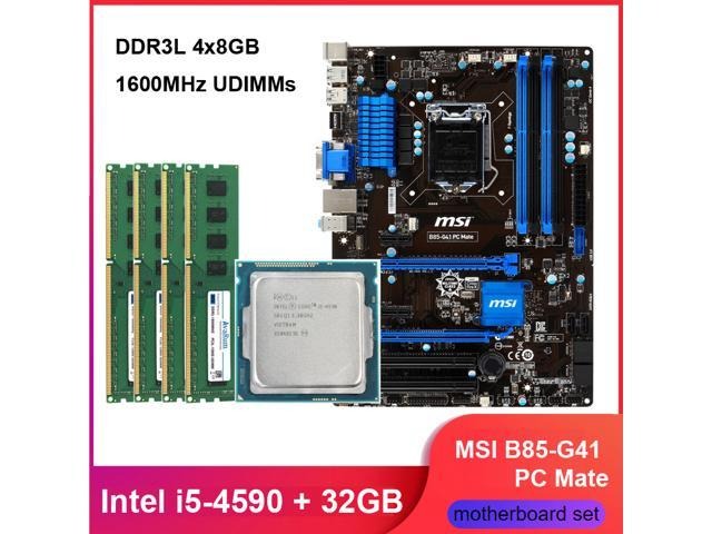 Intel Core i7-4770K MSI B85-G41 PC Mate What upgrades work for