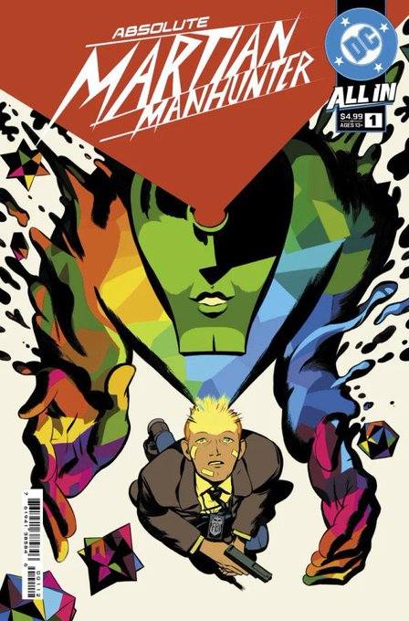ABSOLUTE MARTIAN MANHUNTER #10 original art cover by JAMES HARREN