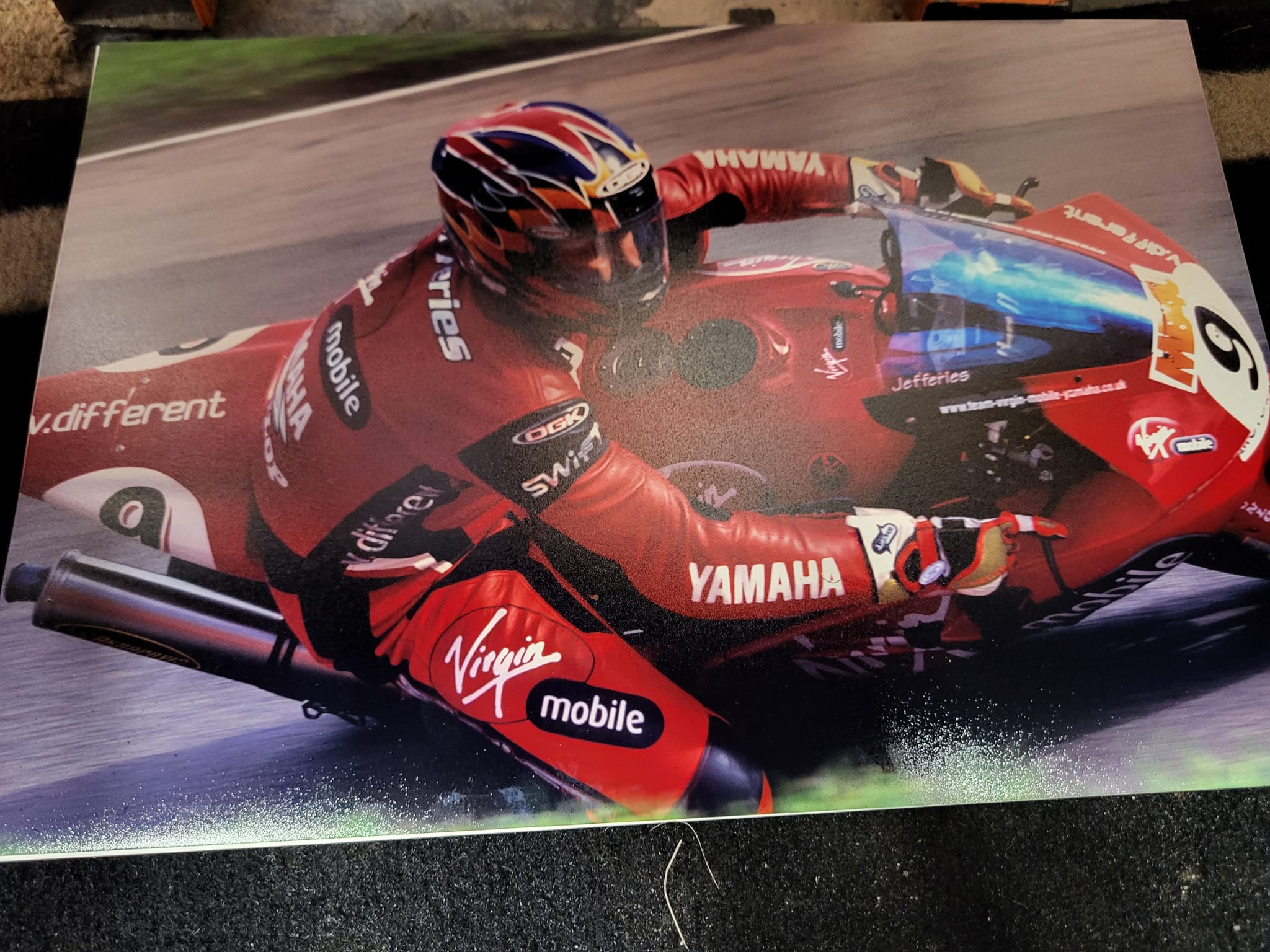 The bike, the incident and pride of joy in my collection, the