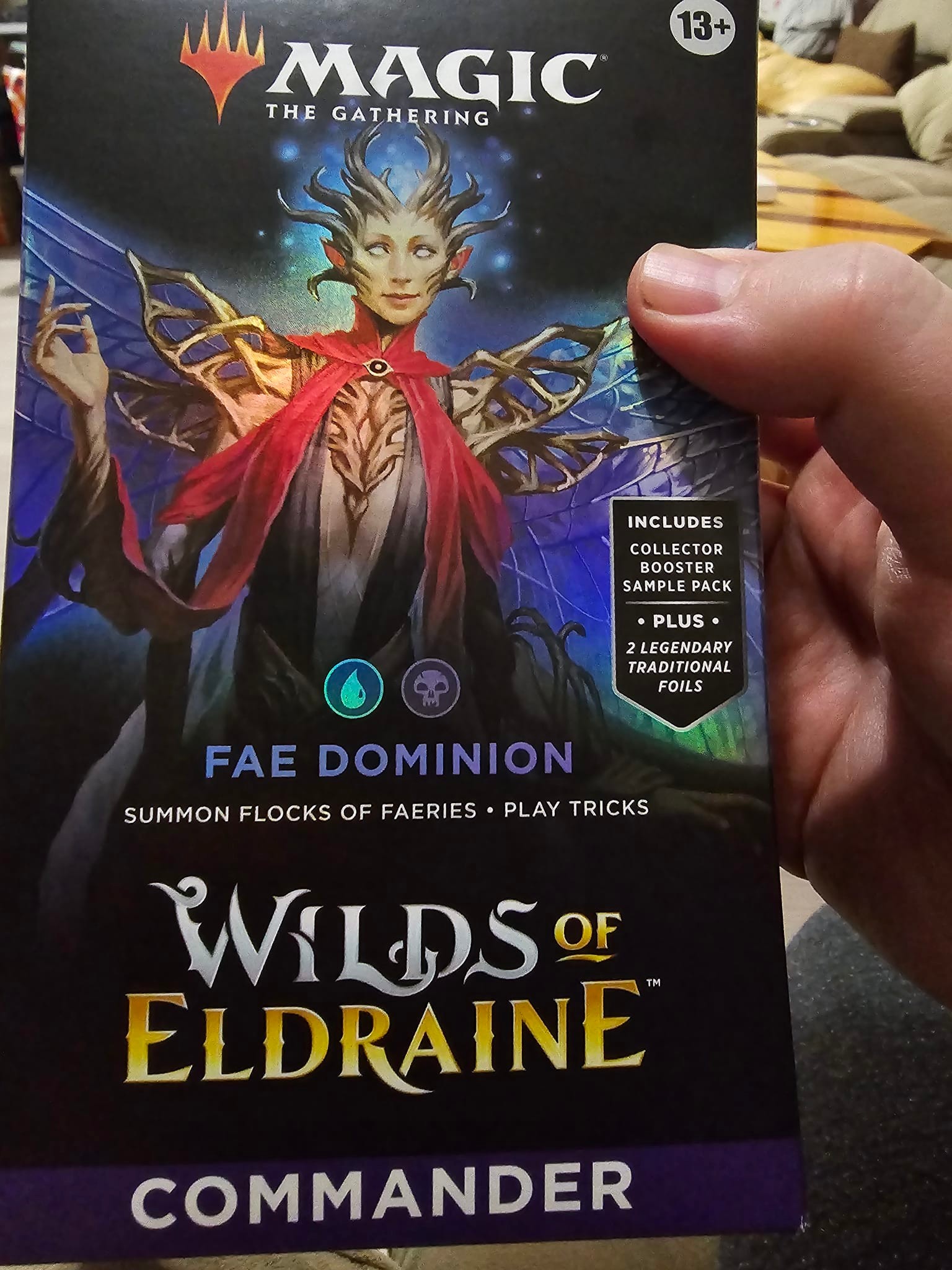 mtg faerie commander precon Magic: The Gathering Wilds of Eldraine Deck Wilds of Eldraine Commander Decks