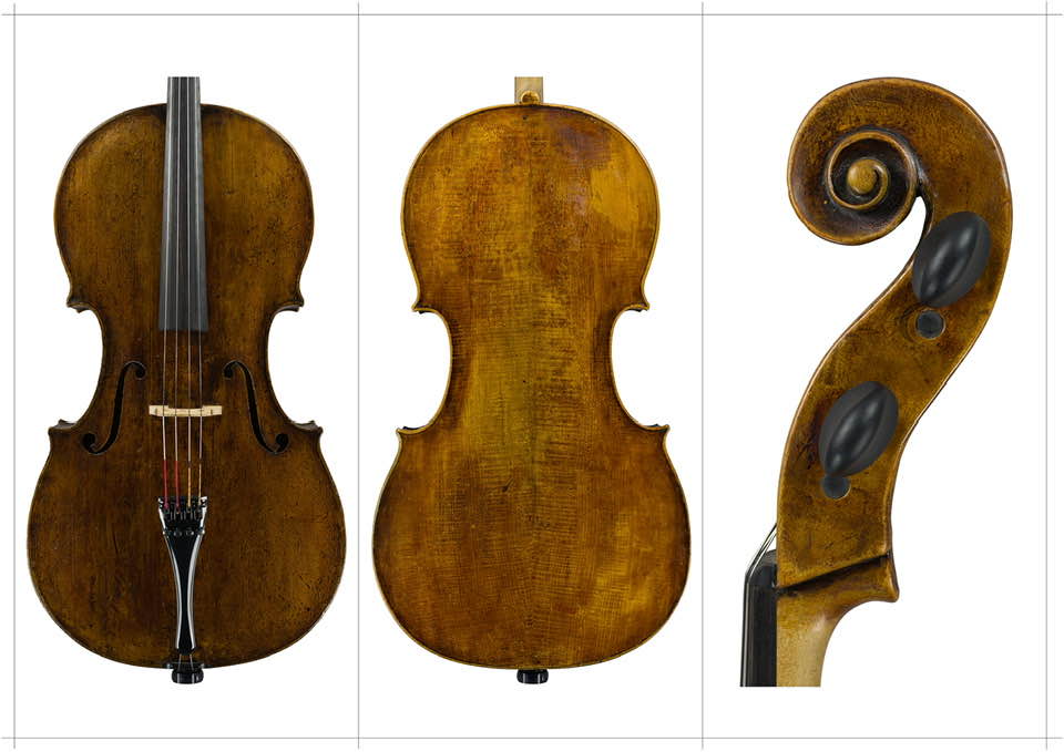What is this cello with Nicolaus Amatus label?
