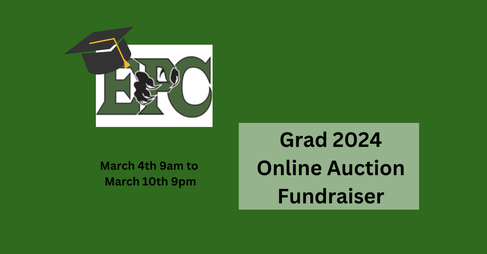 EPC 2024 Grad online auction Group | Facebook