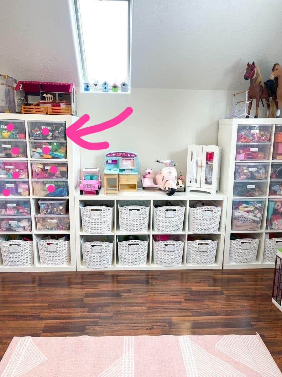 What clear plastic boxes fit Ikea Kallax storage?