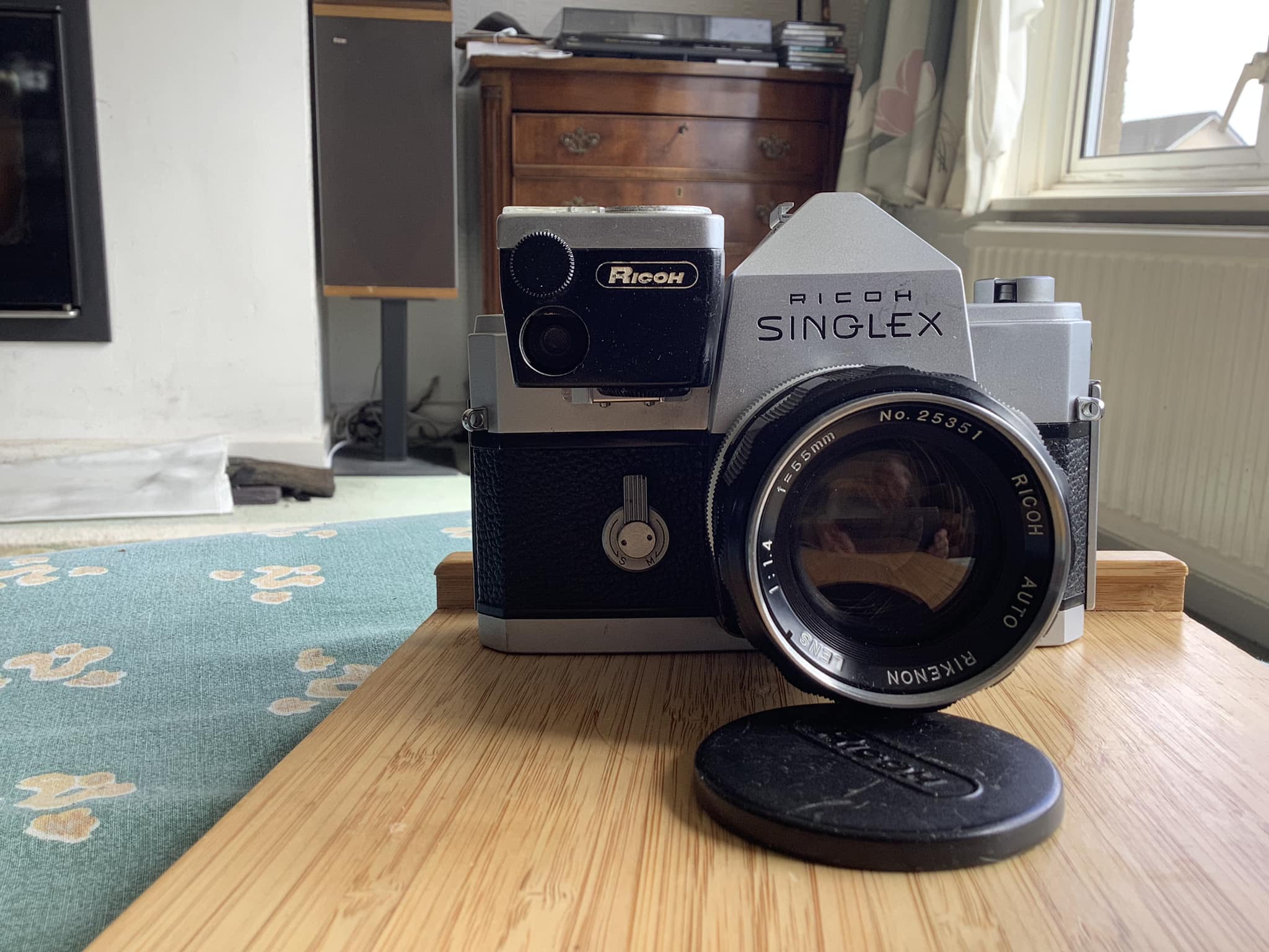 Ricoh XR RIKENON 45mm F2.8 Pancake Lens 1977 Lens weight 55g
