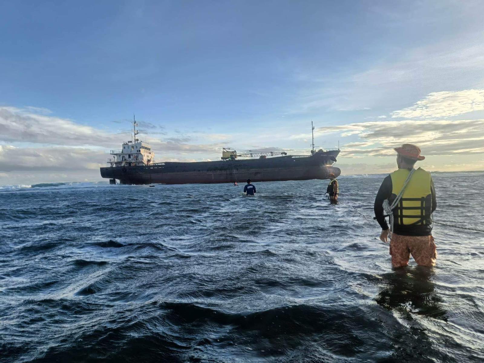 ABS-CBN News - LOOK: The Philippine Coast Guard on Monday morning ...