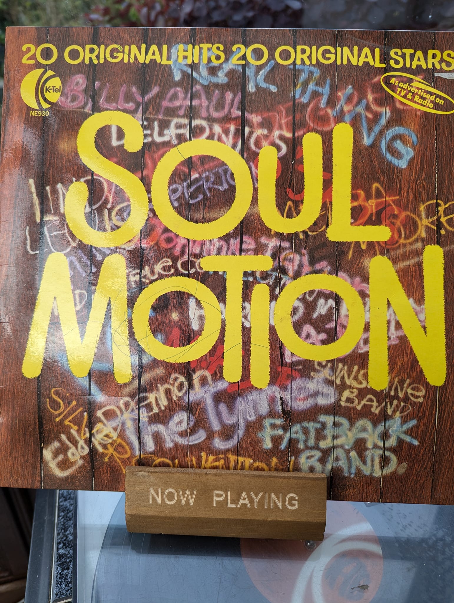 Various Artists: Soul Motion. 1976 K-Tel. Artists featured 