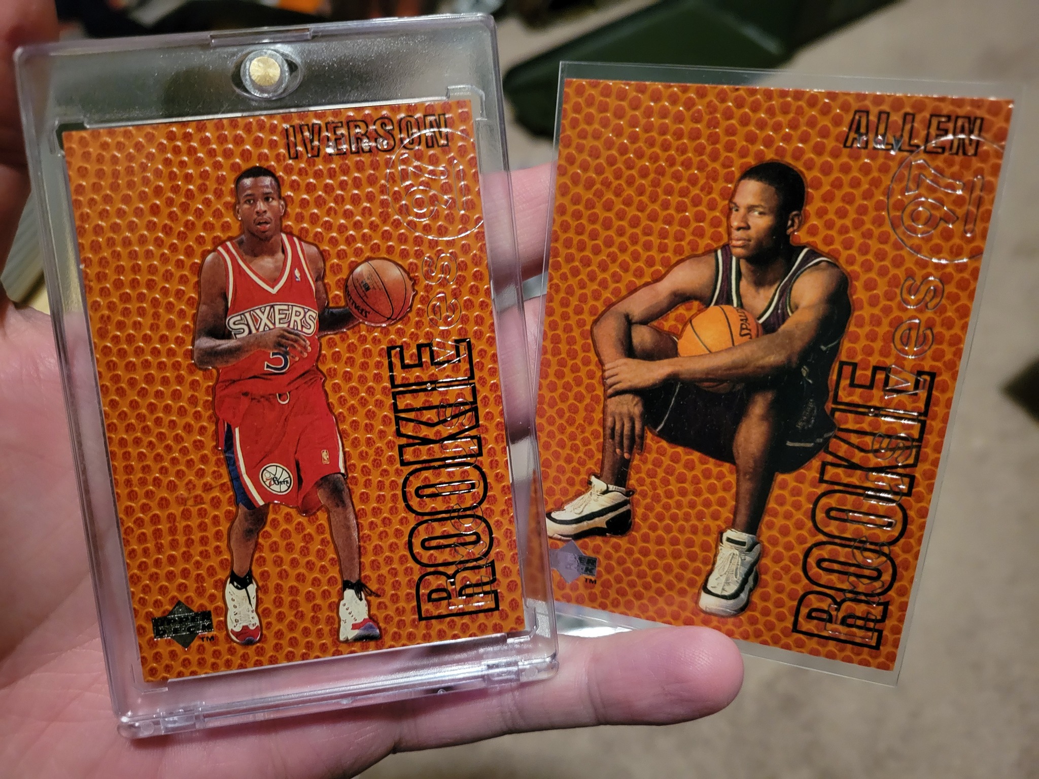NBA Rookie Cards from 1996-1997 Draft Class