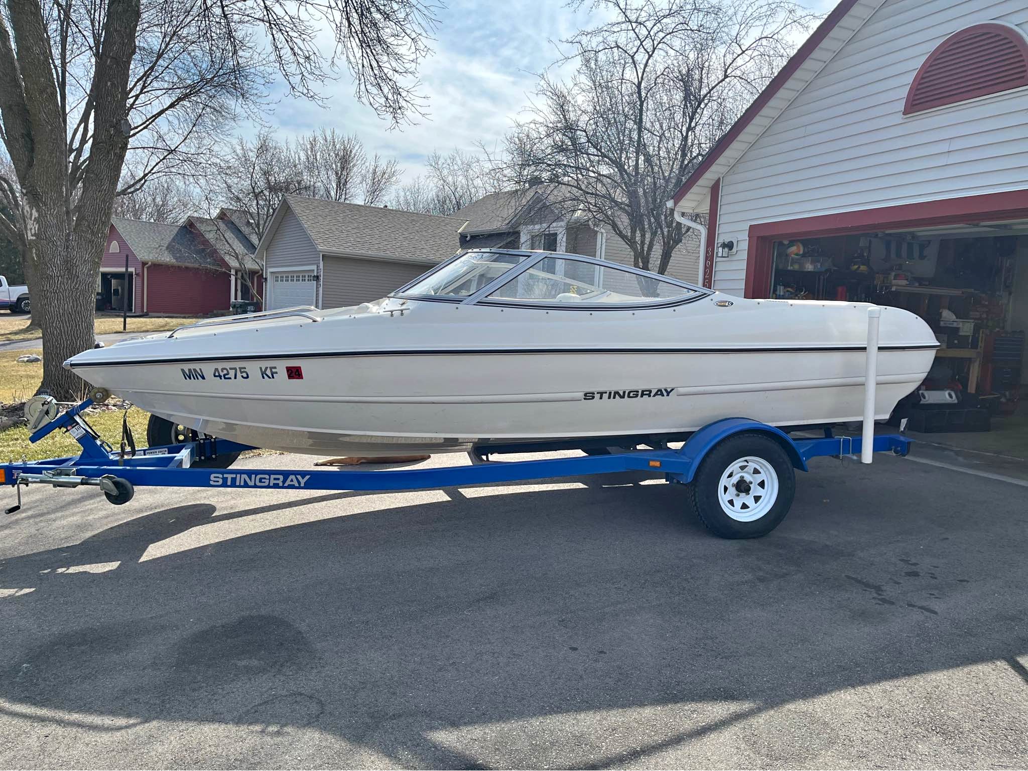 GREY BOAT COVER FOR KLAMATH 17 XL TILLER DRIVE ALL YEARS