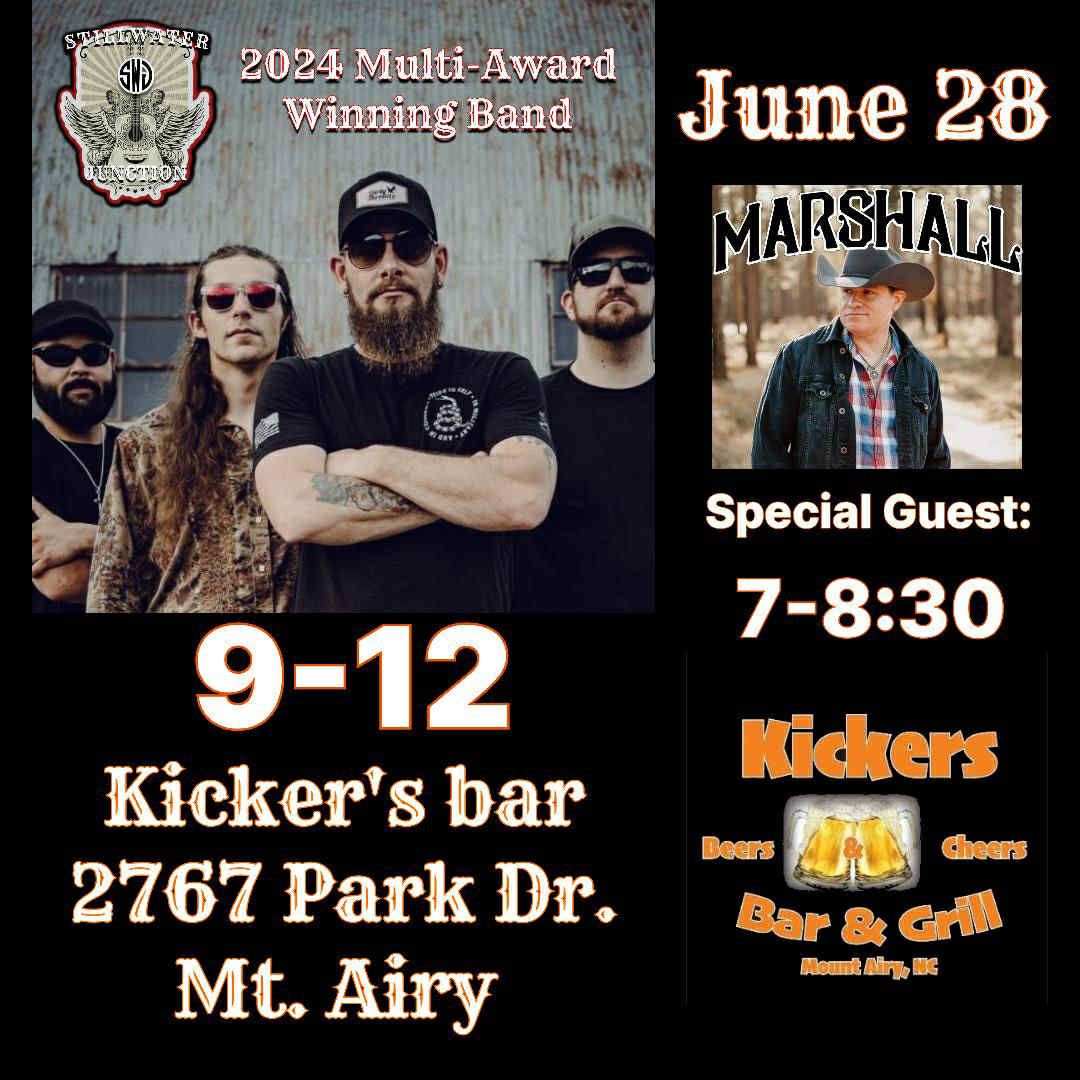 THIS SATURDAY, August 29th: Marshall Sidbury Music and Band play