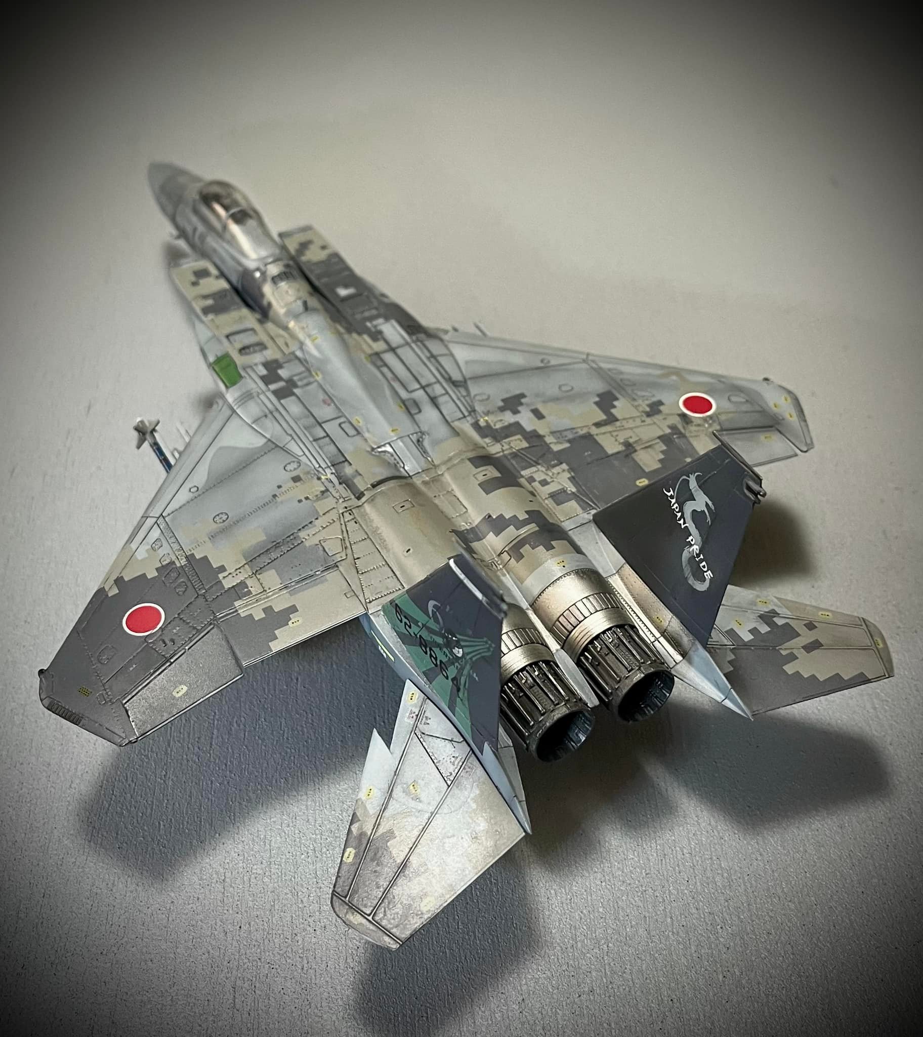 F-15J Eagle model kit in JASDF 60th anniversary livery
