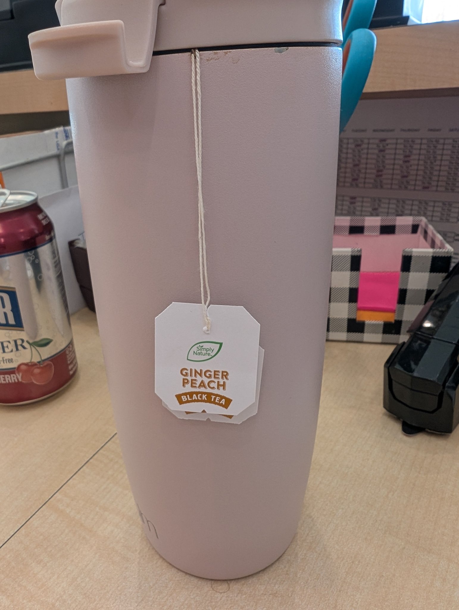 My little hug in a mug for this Saturday workday Aldi's Simply