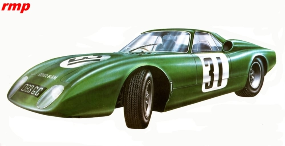 1965 Rover-BRM Gas Turbine Le Mans car