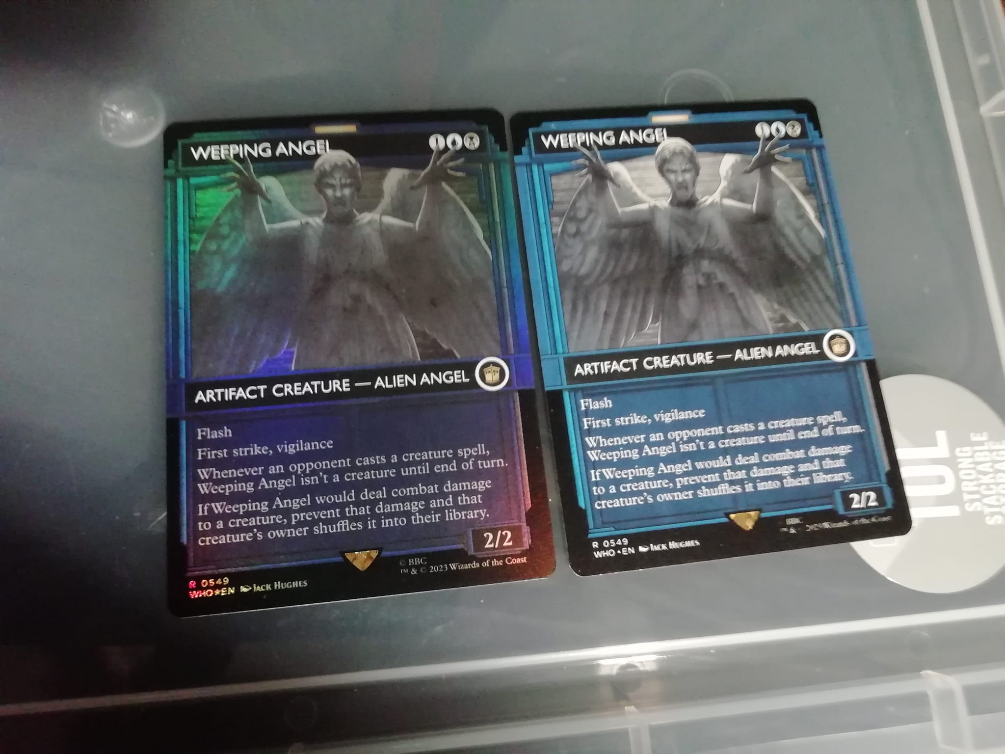 weeping angel mtg card Magic The Gathering - Universes Beyond - Doctor Who Flash First strike Magic The Gathering - Universes