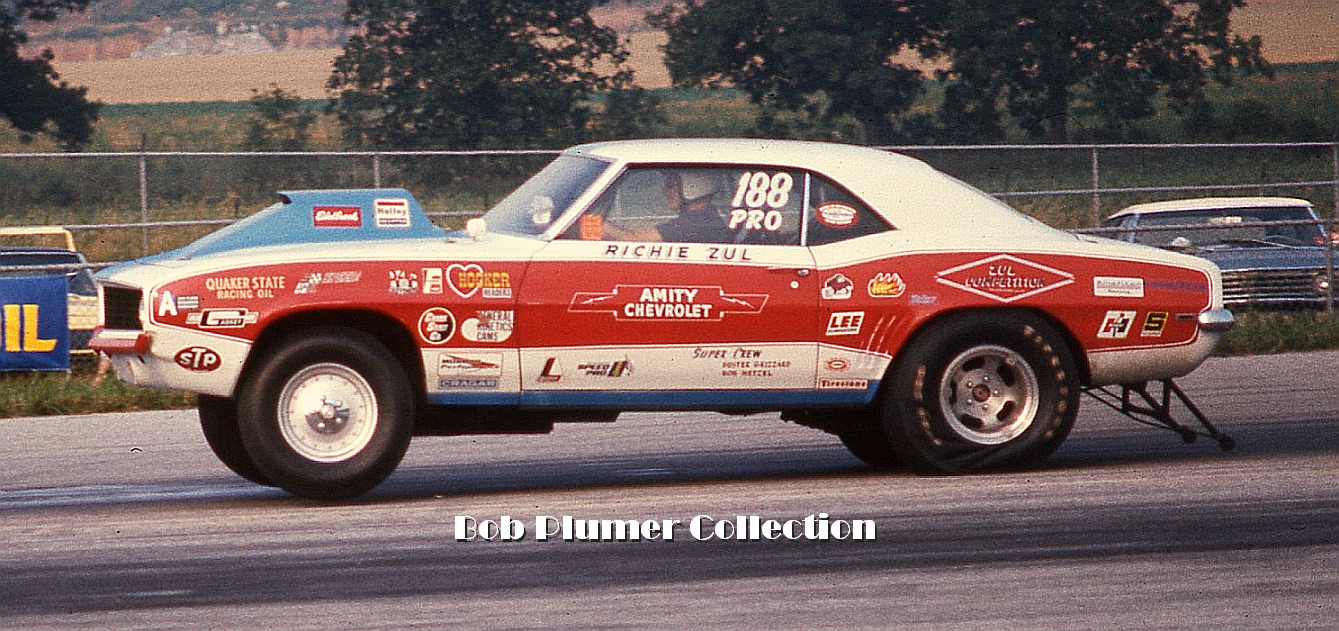 Richie Zul's '69 Camaro at 1972 SS Nationals