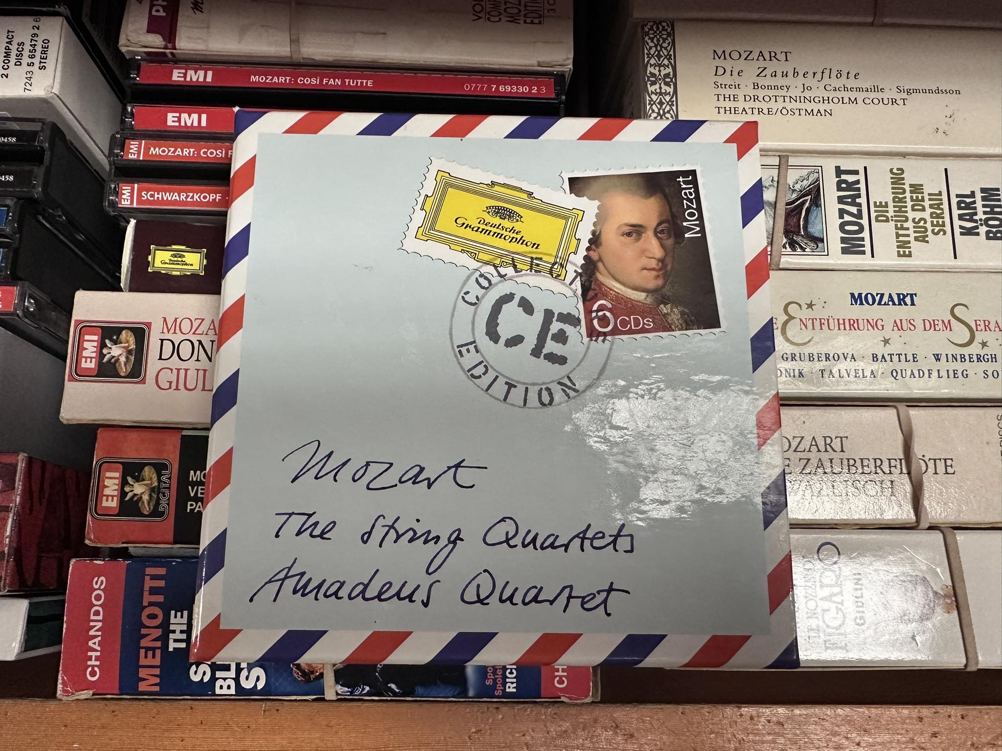 The Amadeus Quartet's complete recordings on Deutsche Grammophon