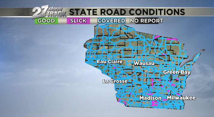 WKOW 27 - Here's a look at road conditions across... | Facebook