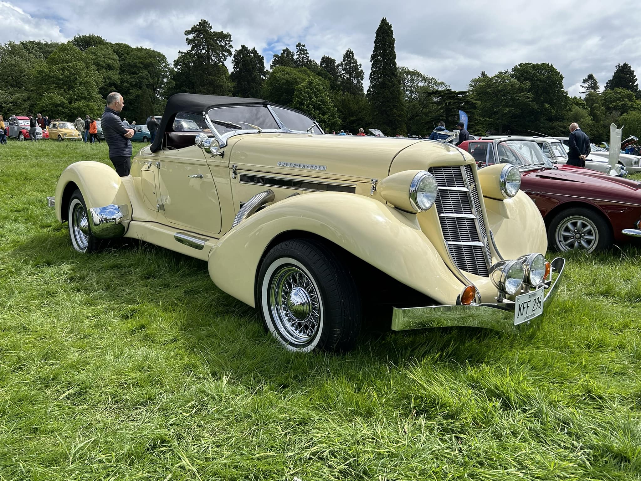 What qualifies a car for a classic car show?