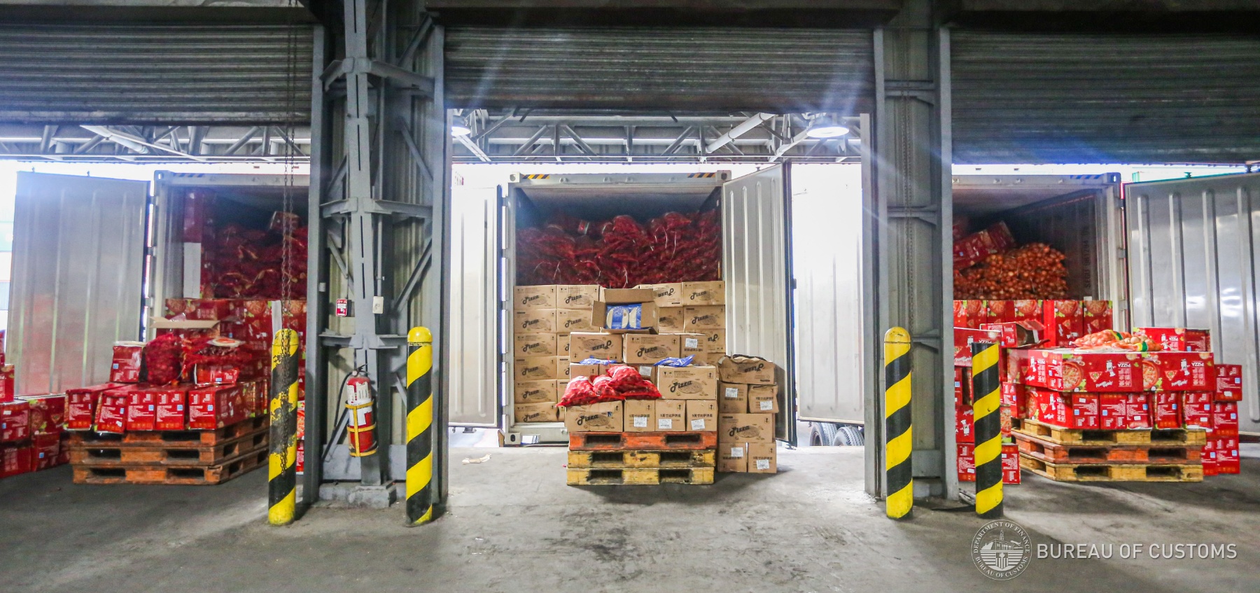 ABS-CBN News - LOOK: At least 18 containers of misdeclared... | Facebook