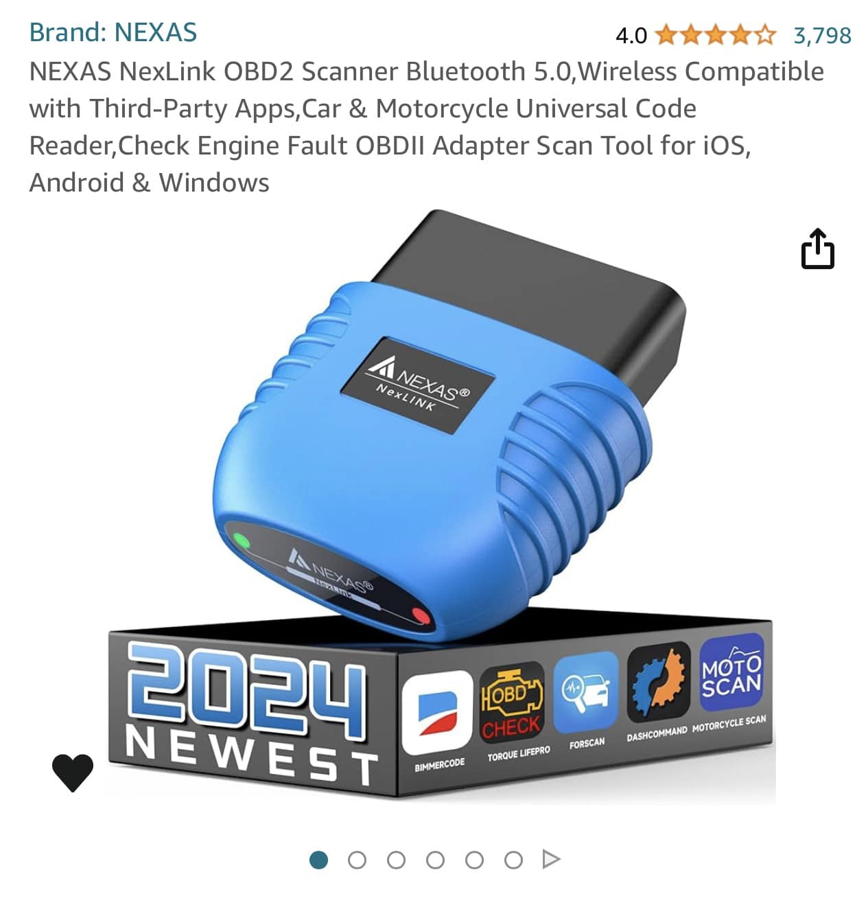OBD attachment for Motoscan app on Android with R1300 GSA?