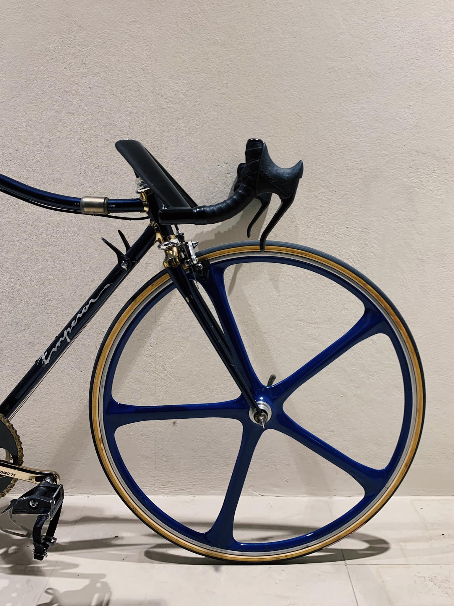 Maruishi emperor mixte 1989 フレームのみ Restored 1989 Maruishi Emperor 901-SXR with gold-plated components