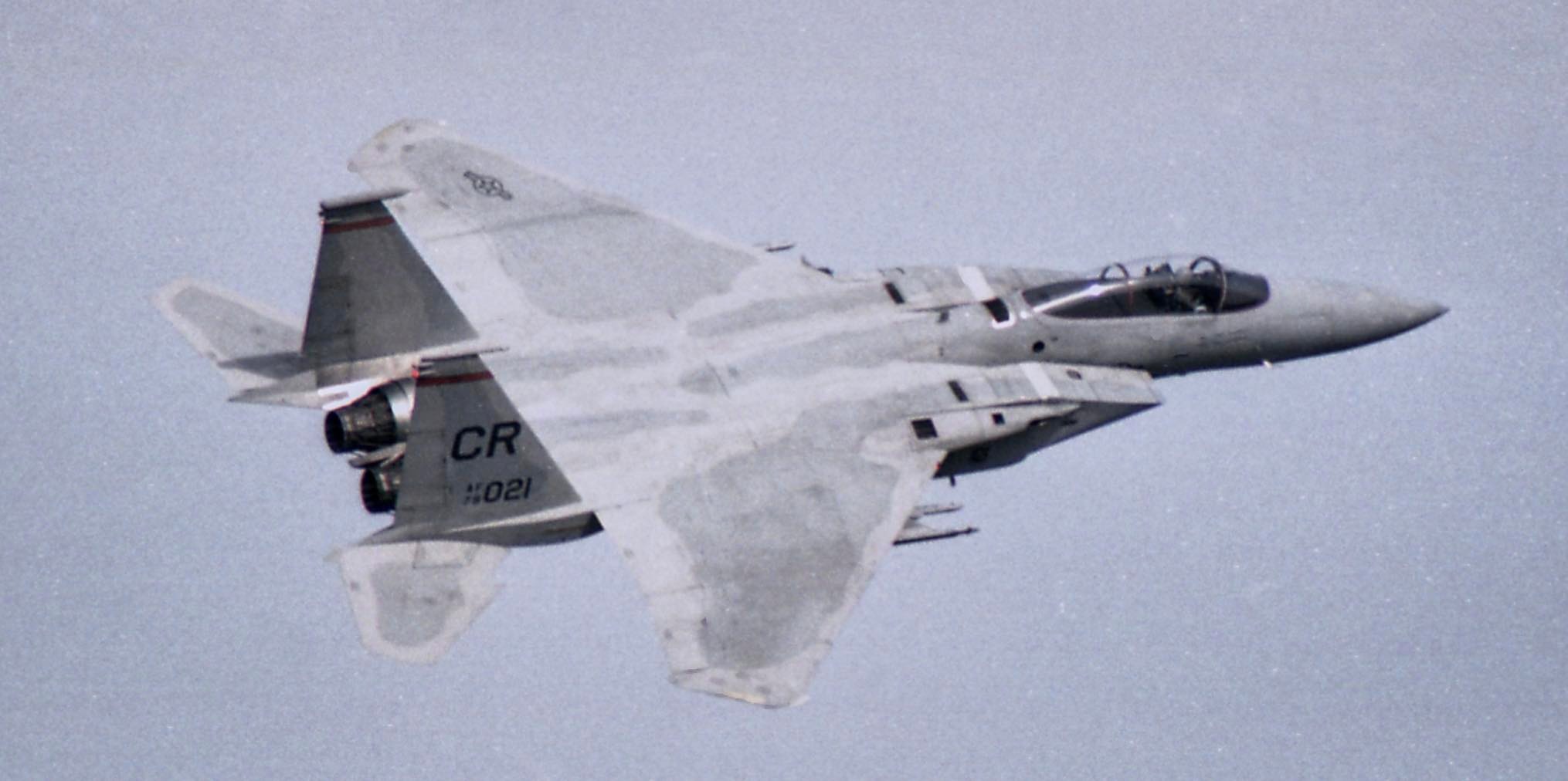 Former USAFE F-15A Eagle of the 32nd TFS 'Slobbering Wolfhounds