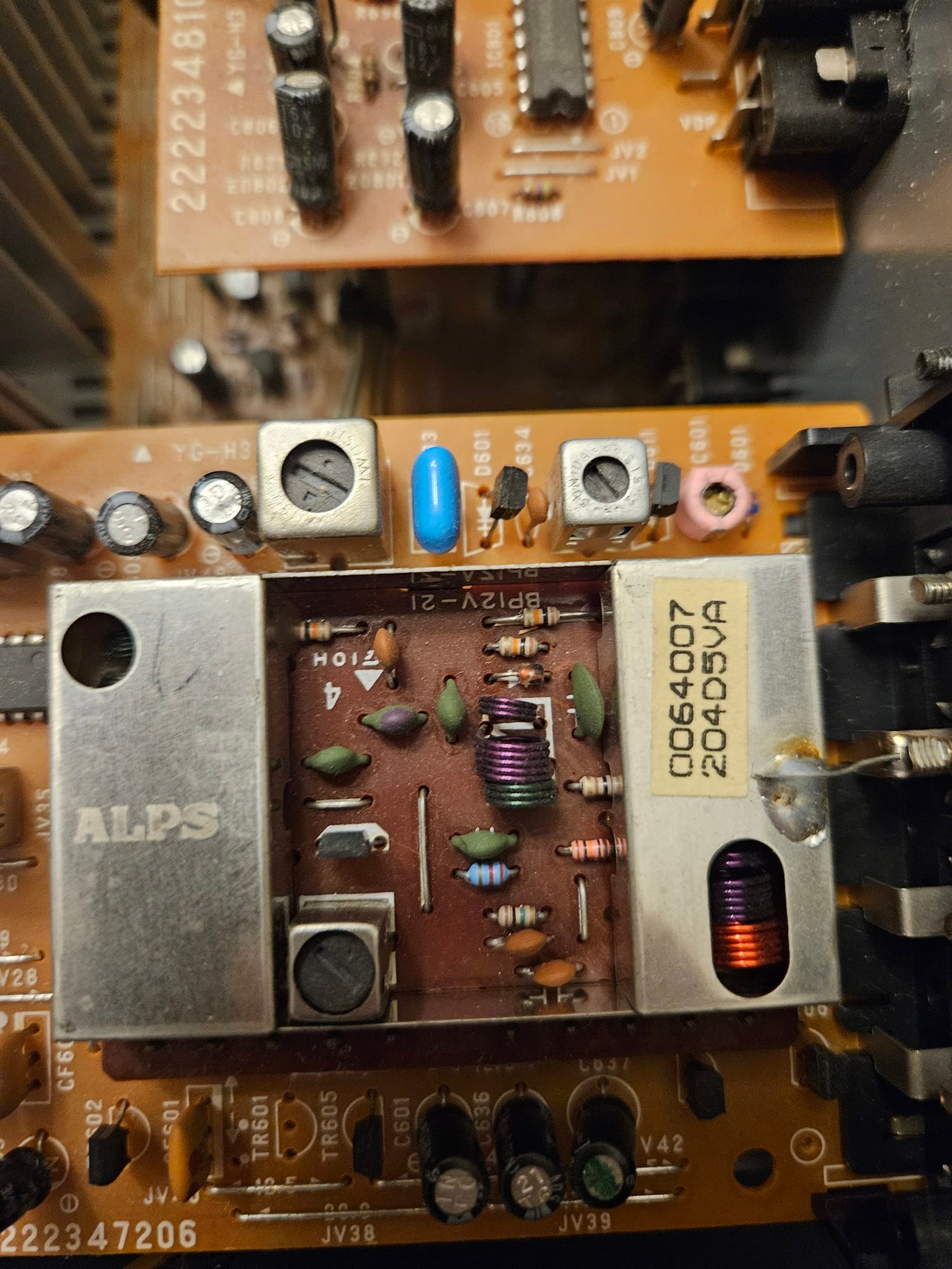 Denon DRA-545R receiver front end troubleshooting