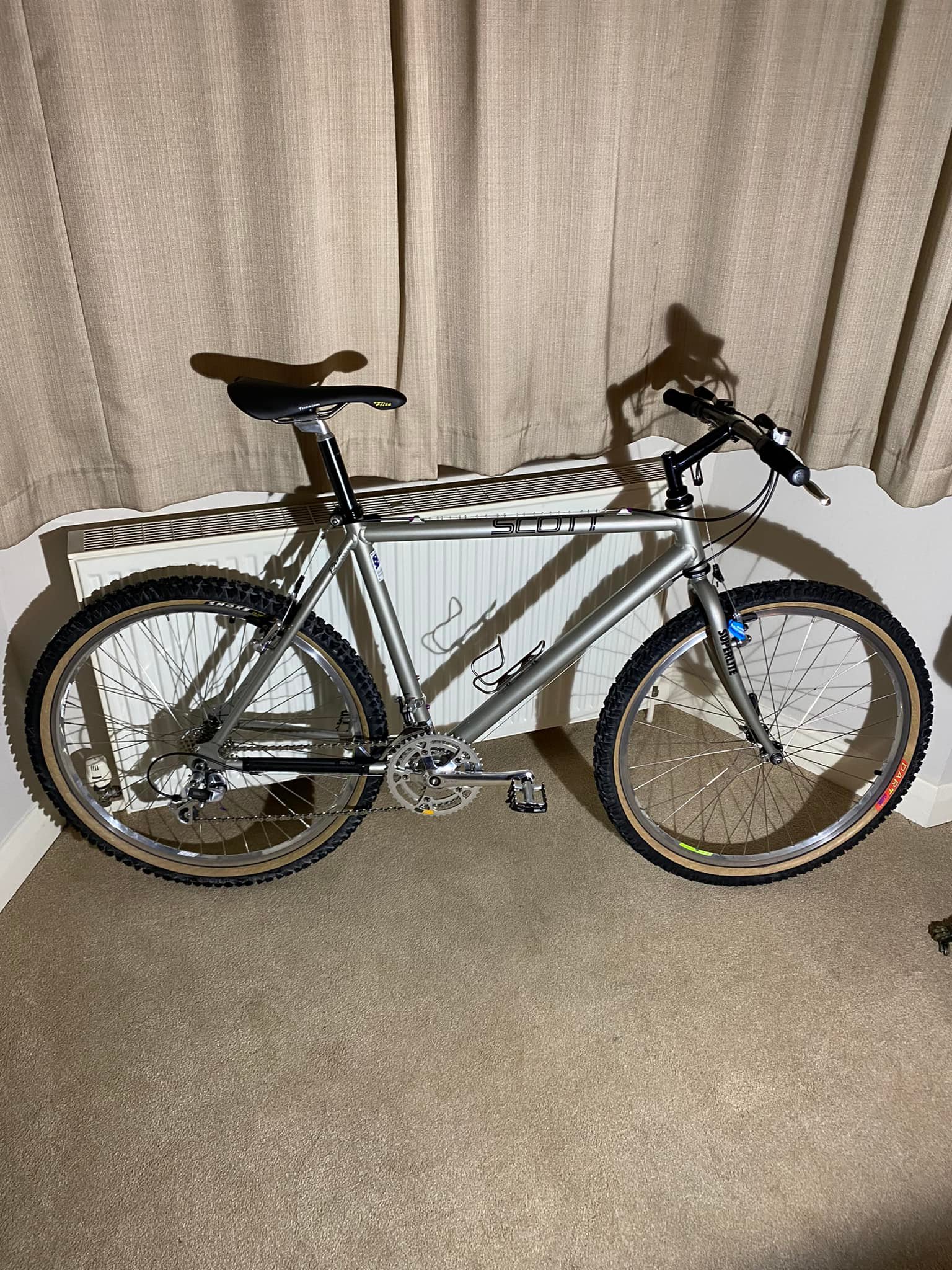 パーツ SCOTT LITE SUPER performance series MTB Restored 1990 Scott Superlite bike