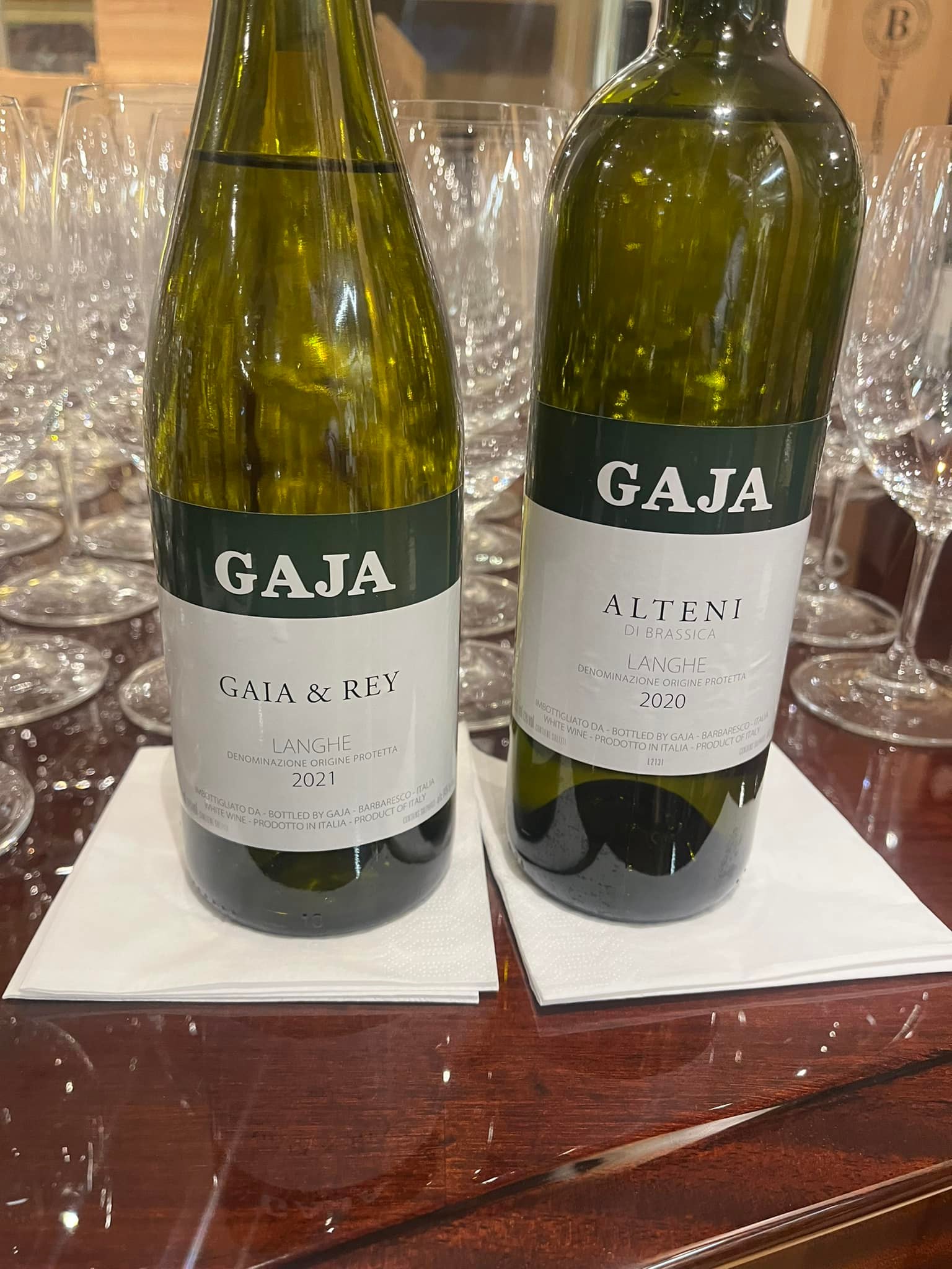 Gaja wine tasting with Giovanni Gaja and Patrick McGrath