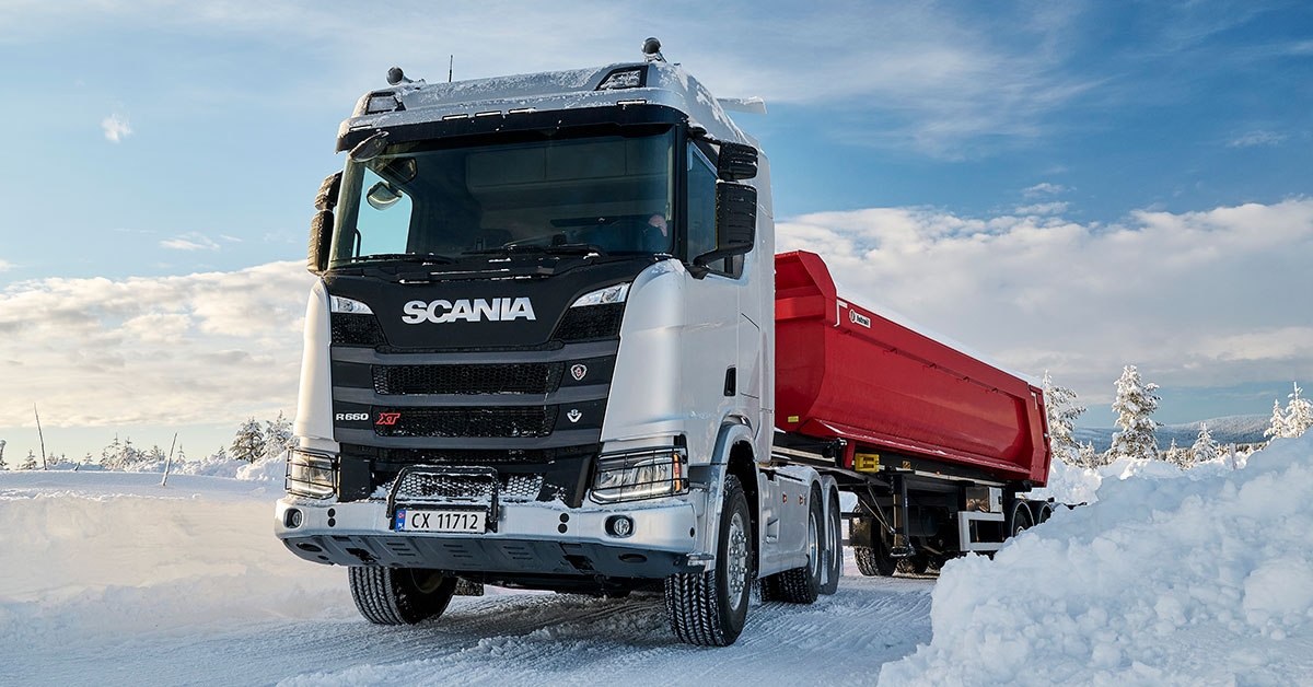 Scania Group - This R 660 XT V8 tipper was tested in... | Facebook