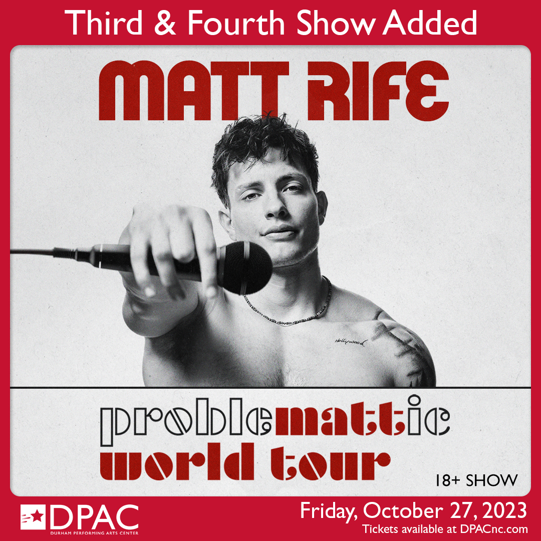 DPAC - 📢 Due to Overwhelming Demand 📢 A THIRD and FOURTH show have been ...