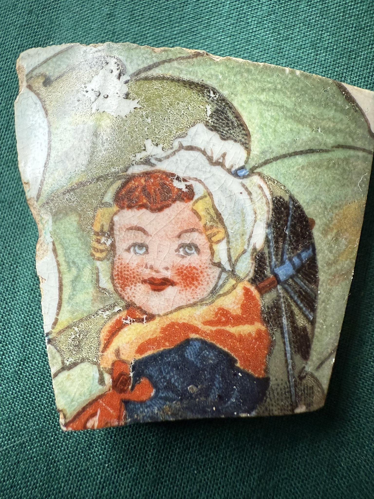 My favourite find this evening. 1930s Shelley Mabel Lucie Attwell