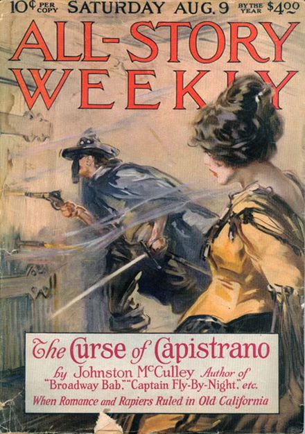 Did Howard read The Curse of Capistrano?