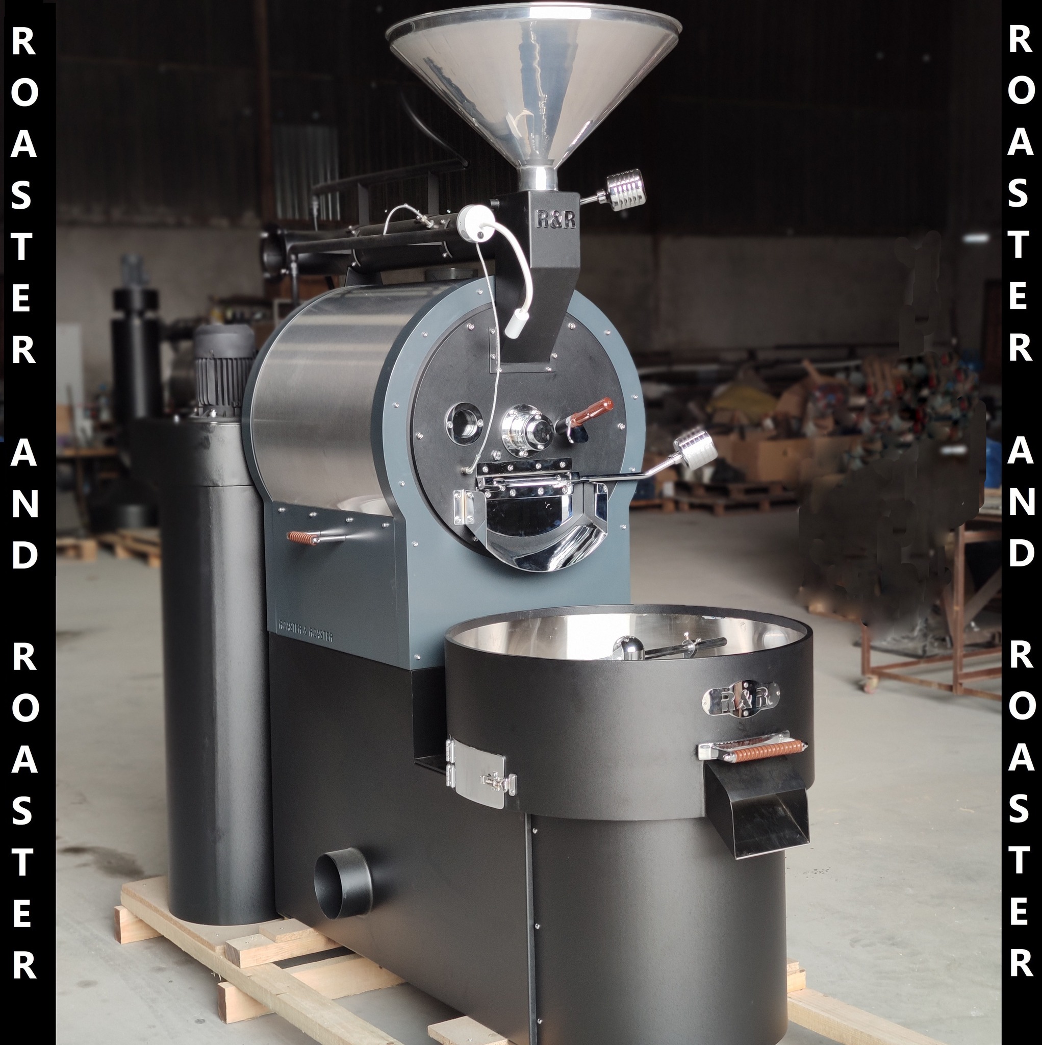 What is the era of manufacture of this 18th century coffee roaster?